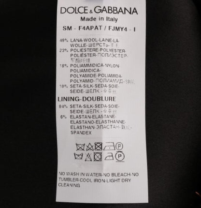 Елегантна золота спідниця-олівець із високою талією Dolce &amp; Gabbana