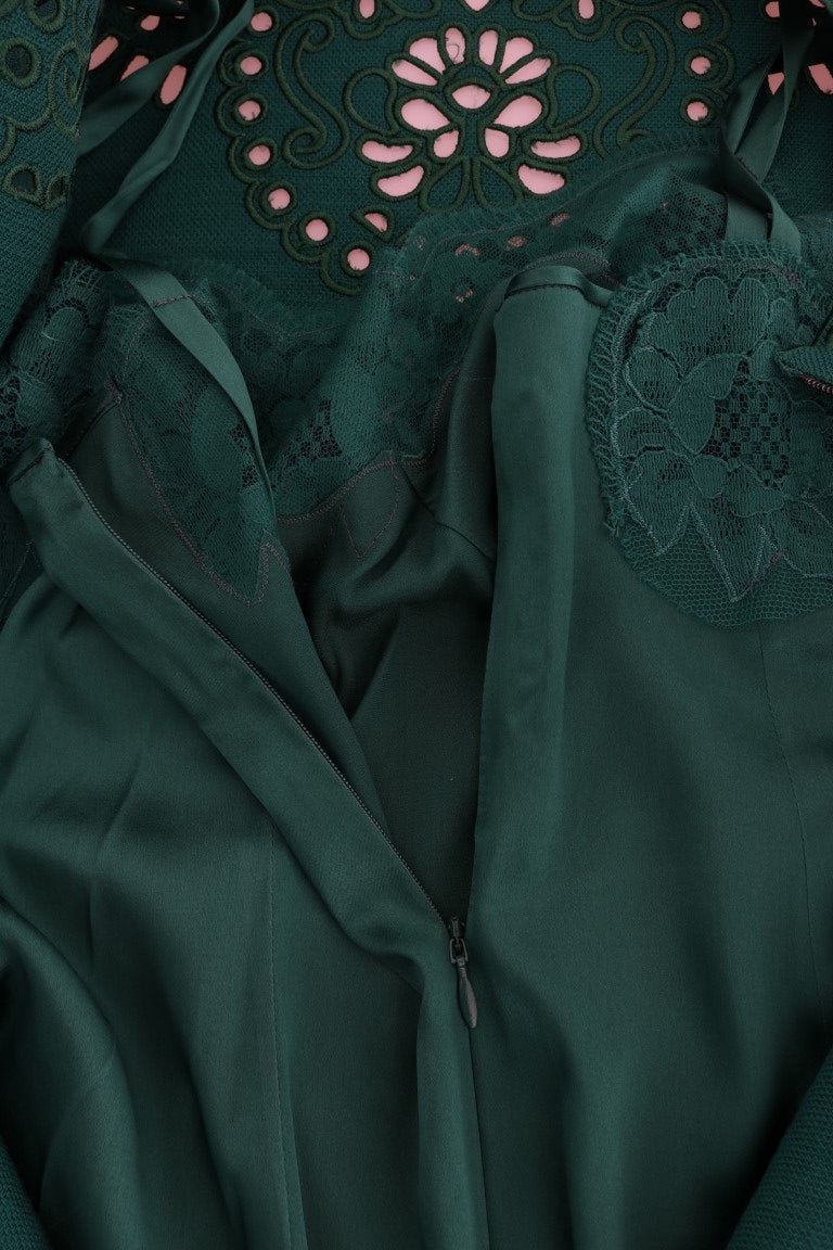 Елегантна зелена сукня-футляр А-силуету Dolce &amp; Gabbana