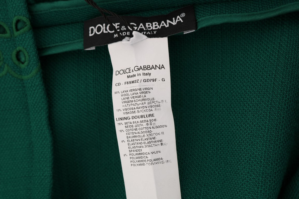 Елегантна зелена сукня-футляр А-силуету Dolce &amp; Gabbana