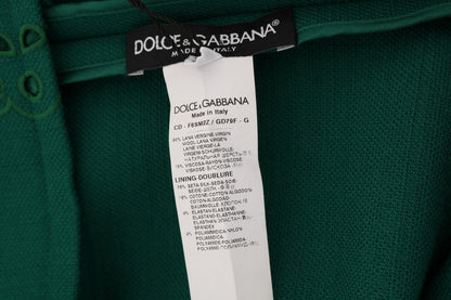 Елегантна зелена сукня-футляр А-силуету Dolce &amp; Gabbana