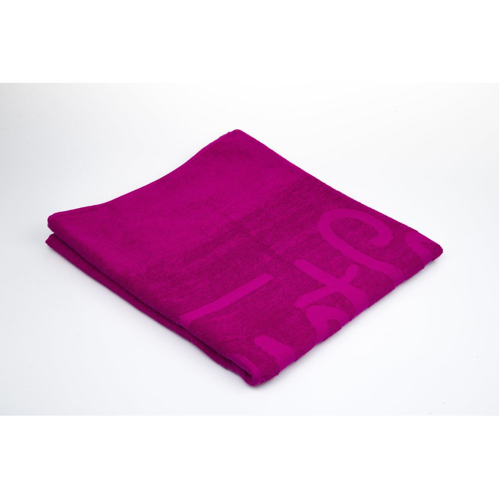 Чоловічий пляжний рушник Just Cavalli Fuchsia Cotton
