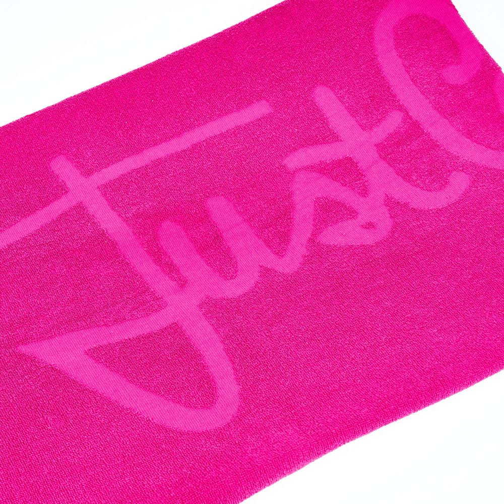 Чоловічий пляжний рушник Just Cavalli Fuchsia Cotton
