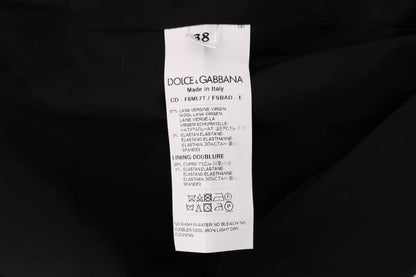 Елегантна вовняна сукня Dolce &amp; Gabbana в горошок