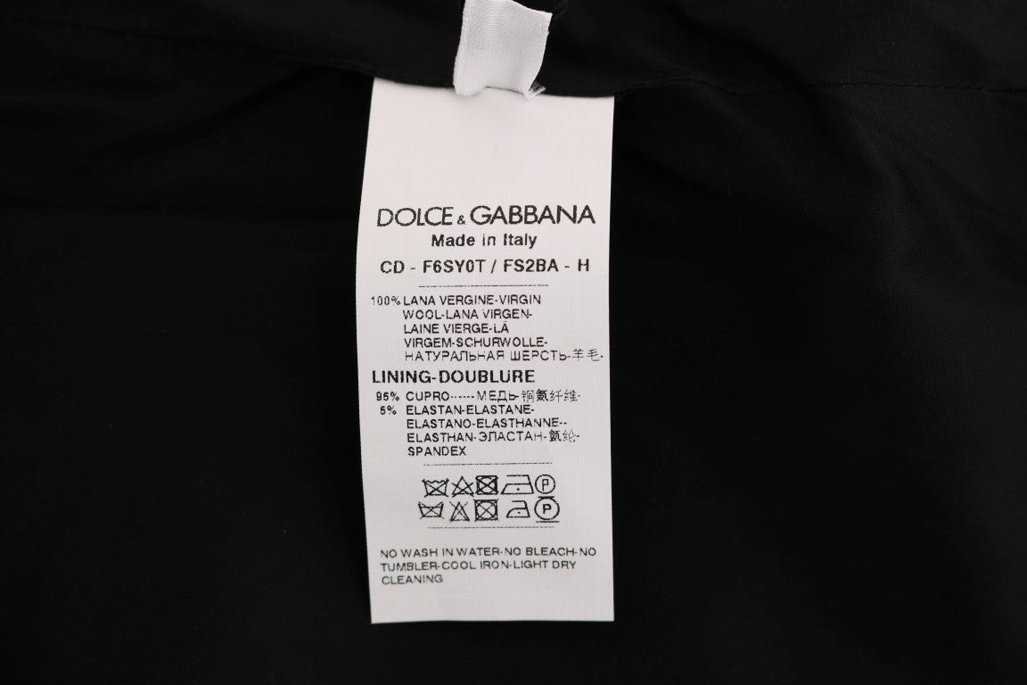 Шикарна вовняна сукня без рукавів у горошок Dolce &amp; Gabbana