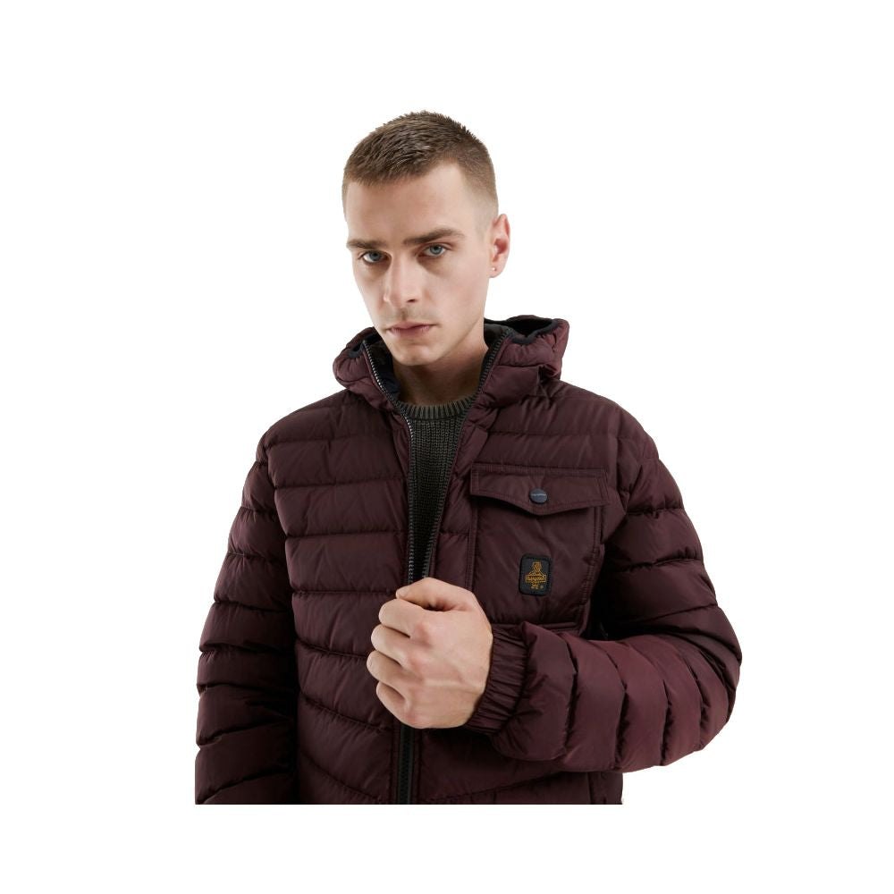 Червона нейлонова чоловіча куртка Refrigiwear