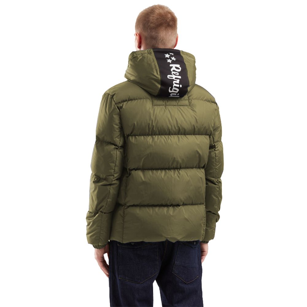 Зелена нейлонова чоловіча куртка Refrigiwear