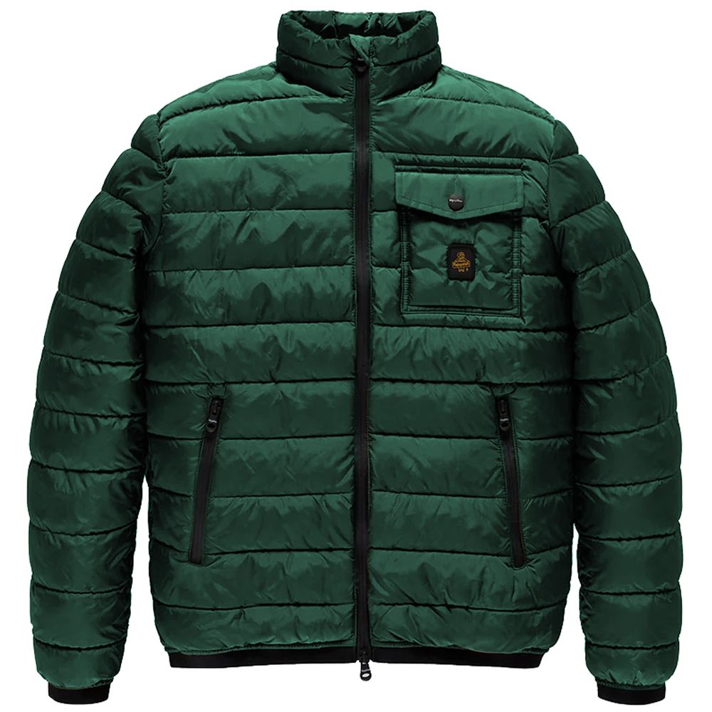 Зелена нейлонова куртка Refrigiwear