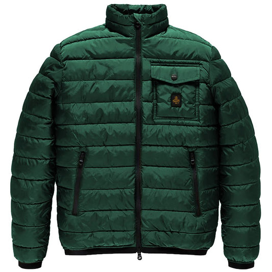 Зелена нейлонова куртка Refrigiwear