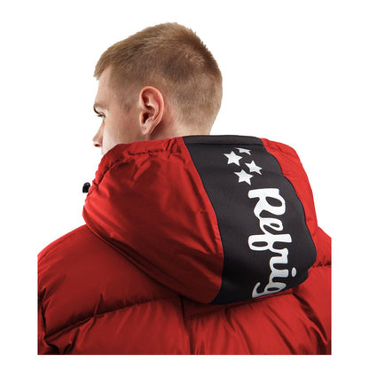 Червона нейлонова чоловіча куртка Refrigiwear