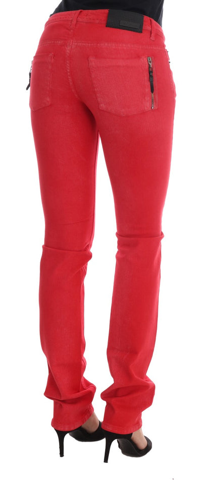 Костюм National Radiant Red Super Slim Designer Jeans