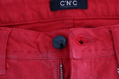 Костюм National Radiant Red Super Slim Designer Jeans