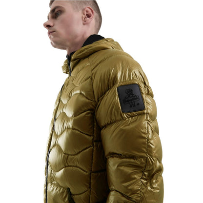 Жовта нейлонова чоловіча куртка Refrigiwear