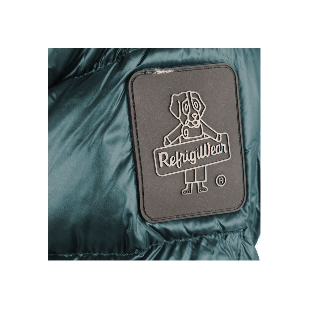 Зелена нейлонова чоловіча куртка Refrigiwear