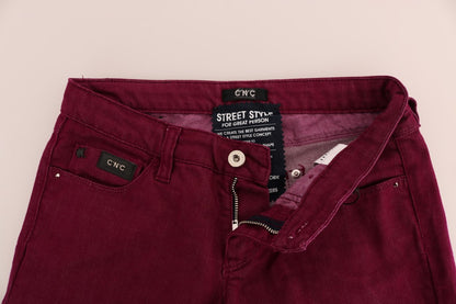 Костюм National Sleek Red Straight Fit Luxury Jeans