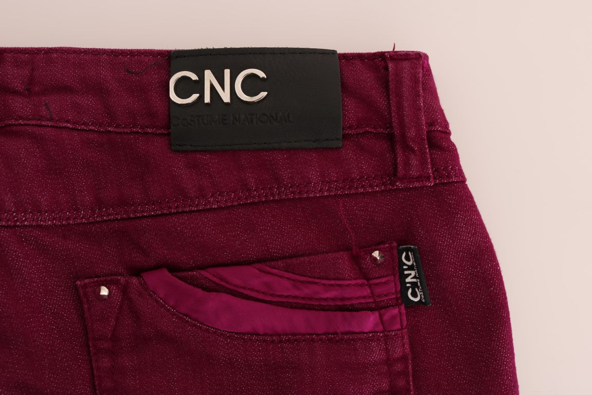 Костюм National Sleek Red Straight Fit Luxury Jeans