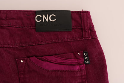 Костюм National Sleek Red Straight Fit Luxury Jeans