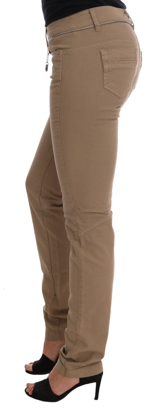 Костюм National Beige Super Slim Fit Denim Delight
