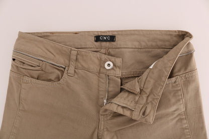 Костюм National Beige Super Slim Fit Denim Delight