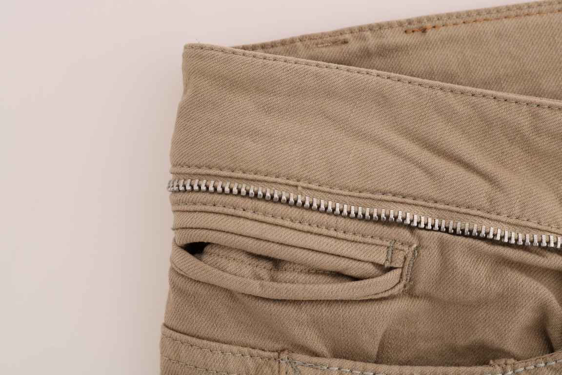 Костюм National Beige Super Slim Fit Denim Delight