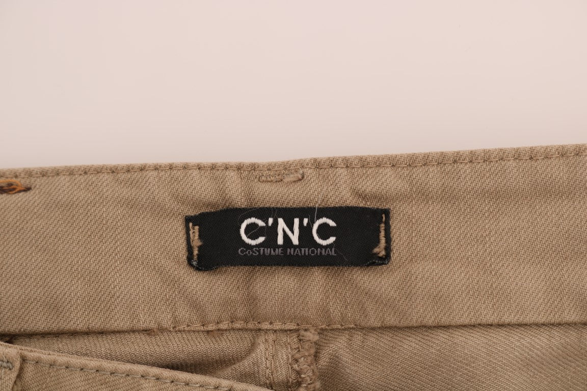 Костюм National Beige Super Slim Fit Denim Delight