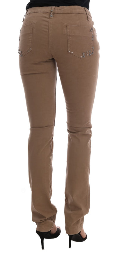 Дизайнерські джинси National Beige Super Slim Fit