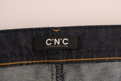 Темно-сині прямі джинси в костюмі National Chic
