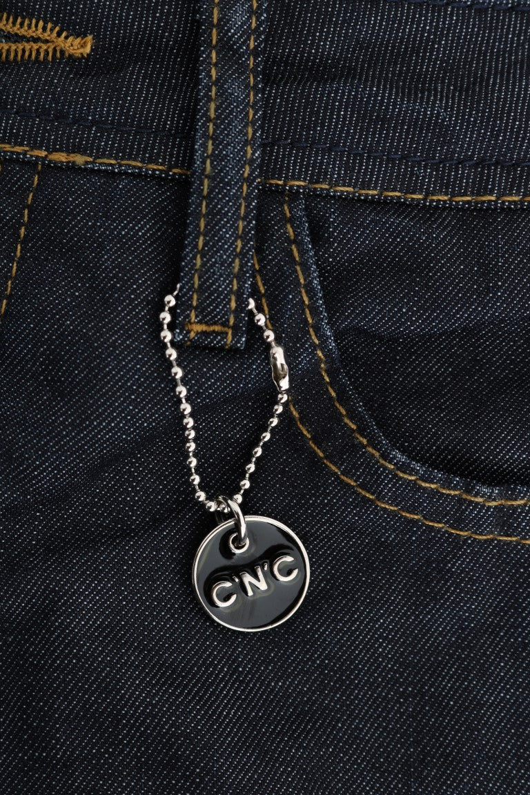 Темно-сині прямі джинси в костюмі National Chic