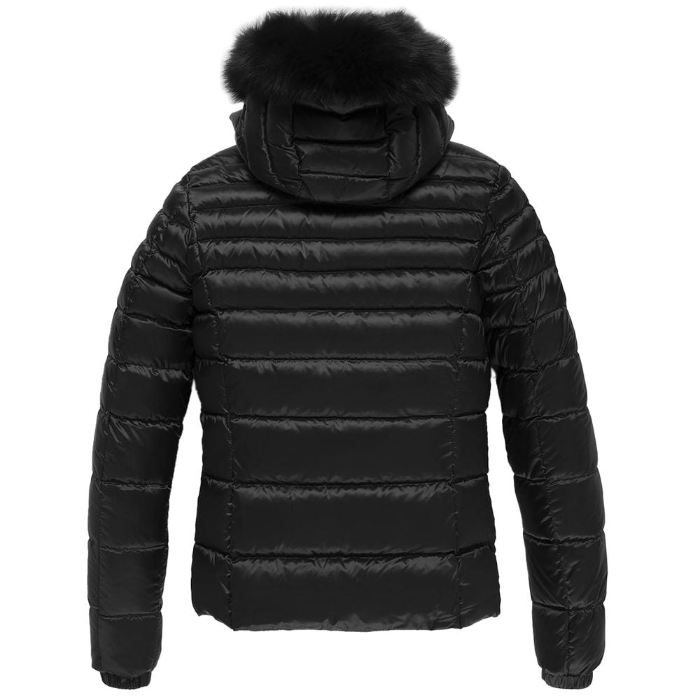 Чорна нейлонова жіноча куртка Refrigiwear