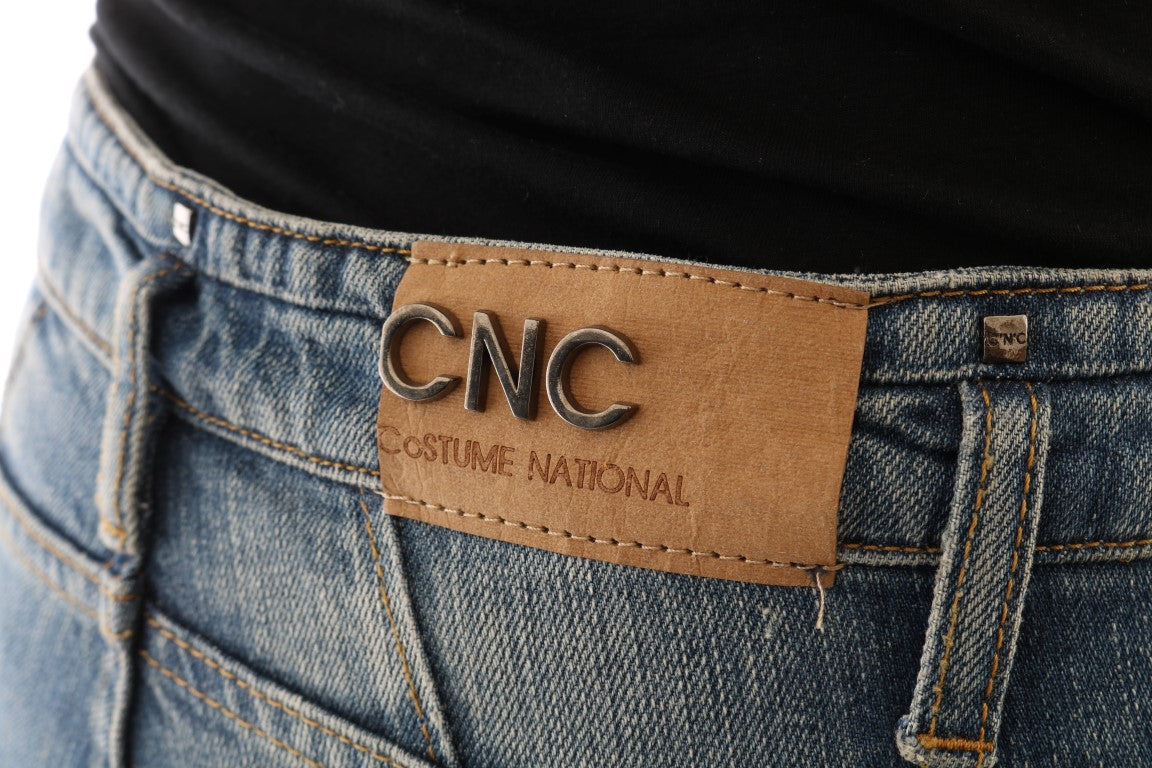 Костюм National Chic Blue Slim Fit Designer Jeans