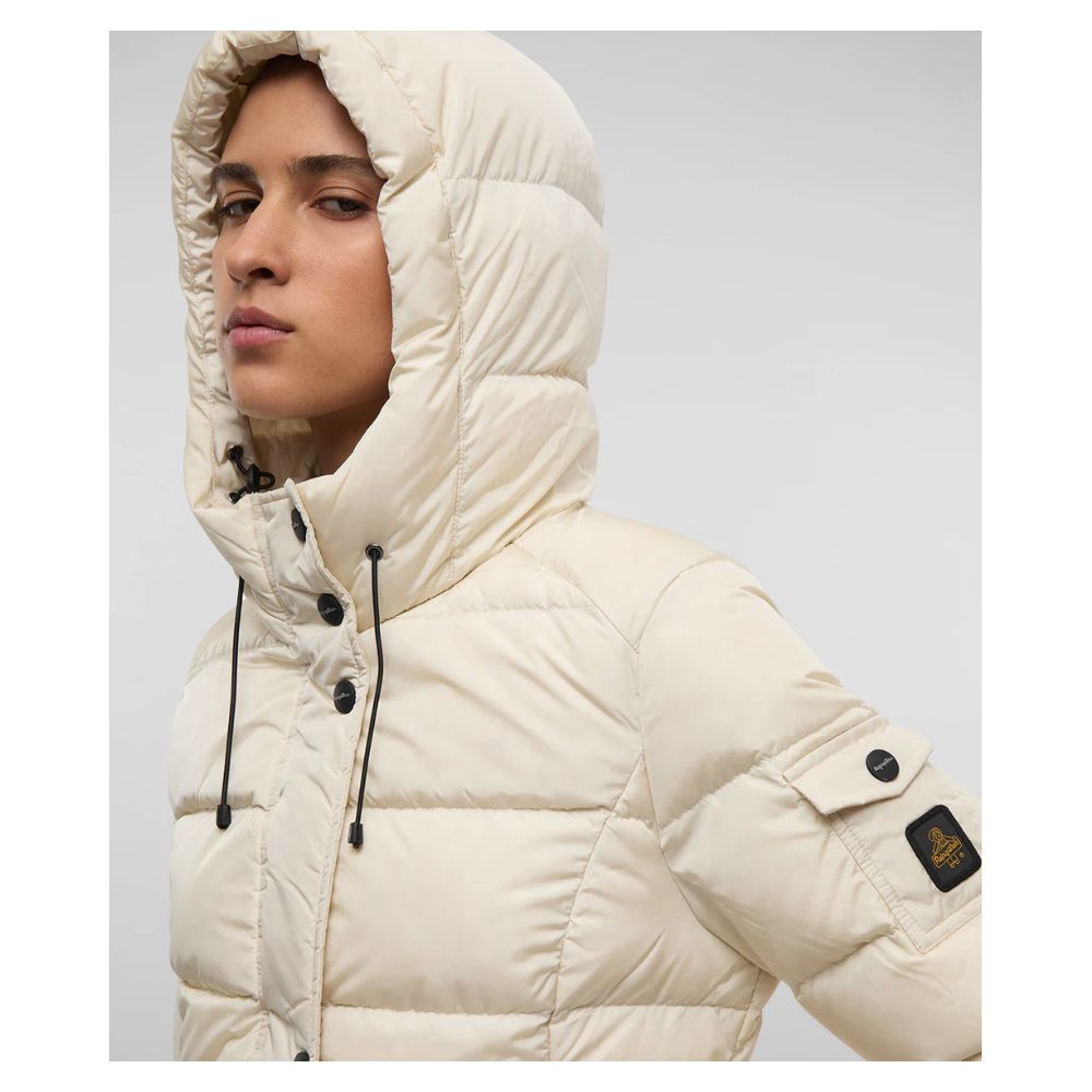 Refrigiwear Білі нейлонові куртки та пальто