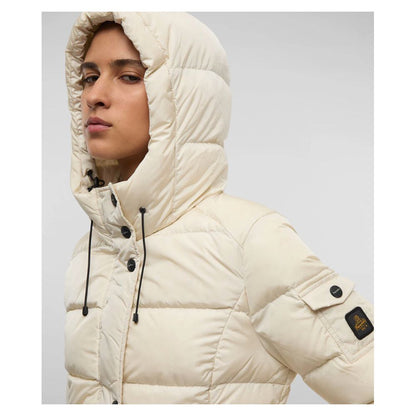 Refrigiwear Білі нейлонові куртки та пальто