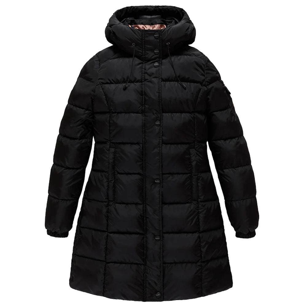 Чорні нейлонові куртки та пальто Refrigiwear