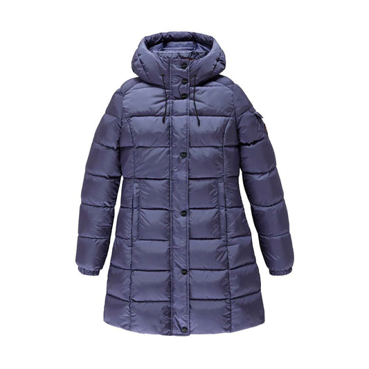 Refrigiwear Фіолетові нейлонові куртки та пальто