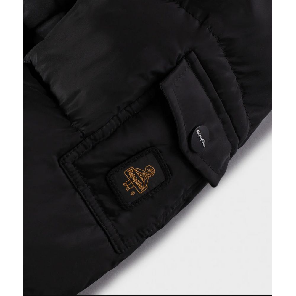 Чорні нейлонові куртки та пальто Refrigiwear