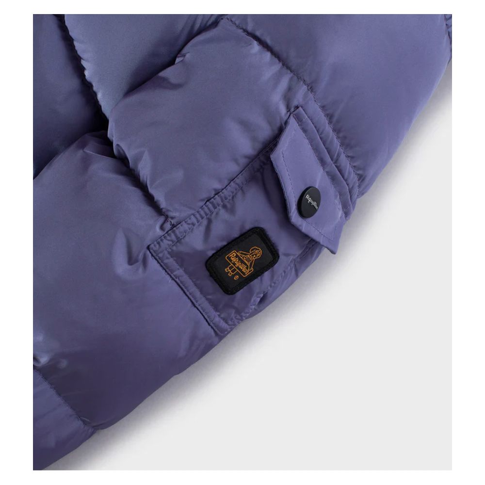 Refrigiwear Фіолетові нейлонові куртки та пальто