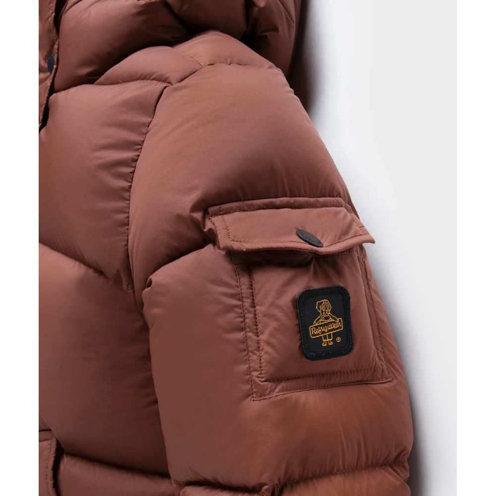 Коричневі куртки та пальто з поліестеру Refrigiwear