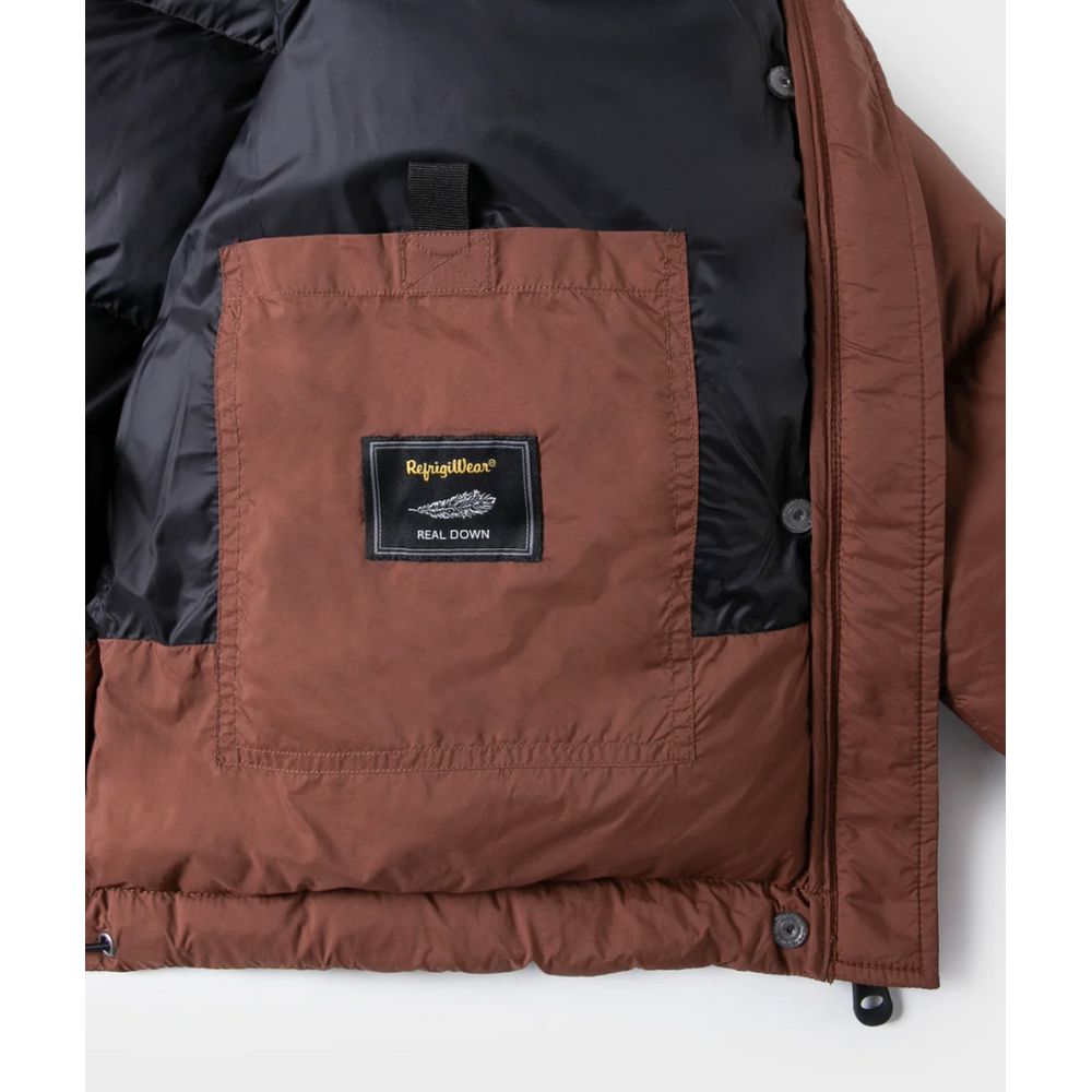 Коричневі куртки та пальто з поліестеру Refrigiwear