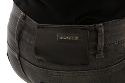 Дизайнерські джинси Acht Sleek Grey Slim-Fit