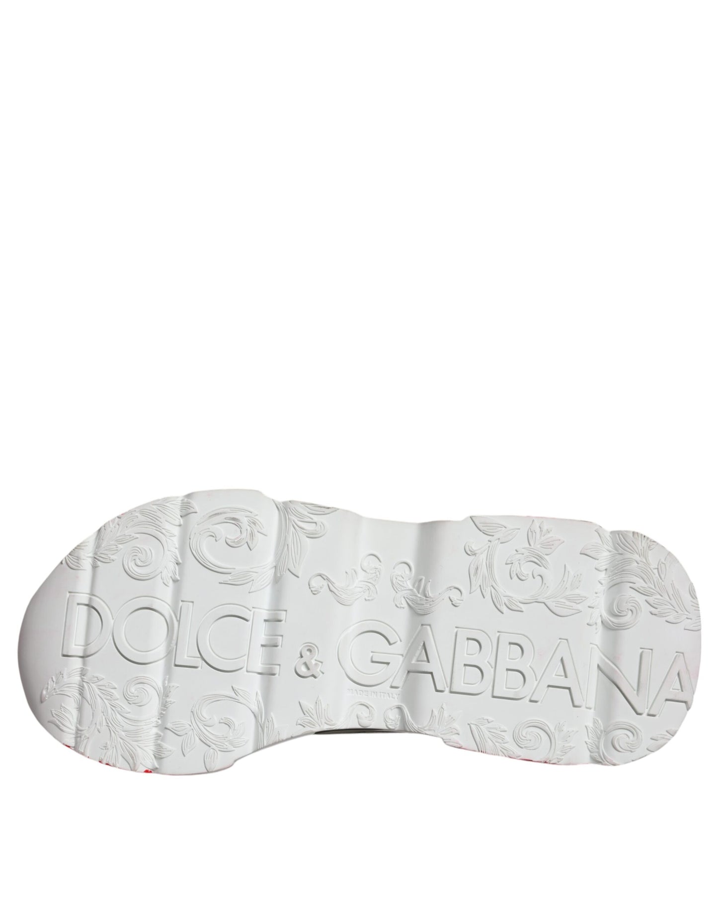 Кросівки Dolce &amp; Gabbana White Daymaster з ручним розписом