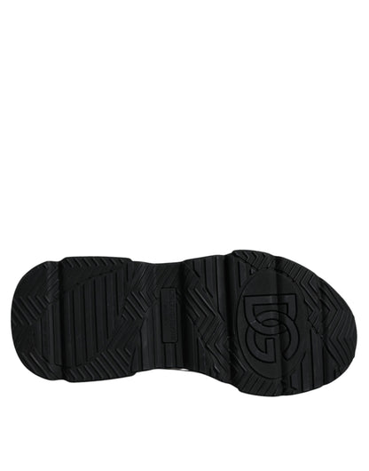 Кросівки Dolce &amp; Gabbana White Black Logo Plaque Daymaster Sneakers