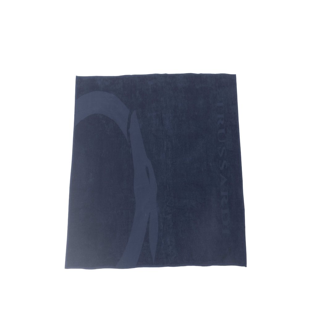 Пляжний рушник Trussardi Blue Cotton для чоловіків