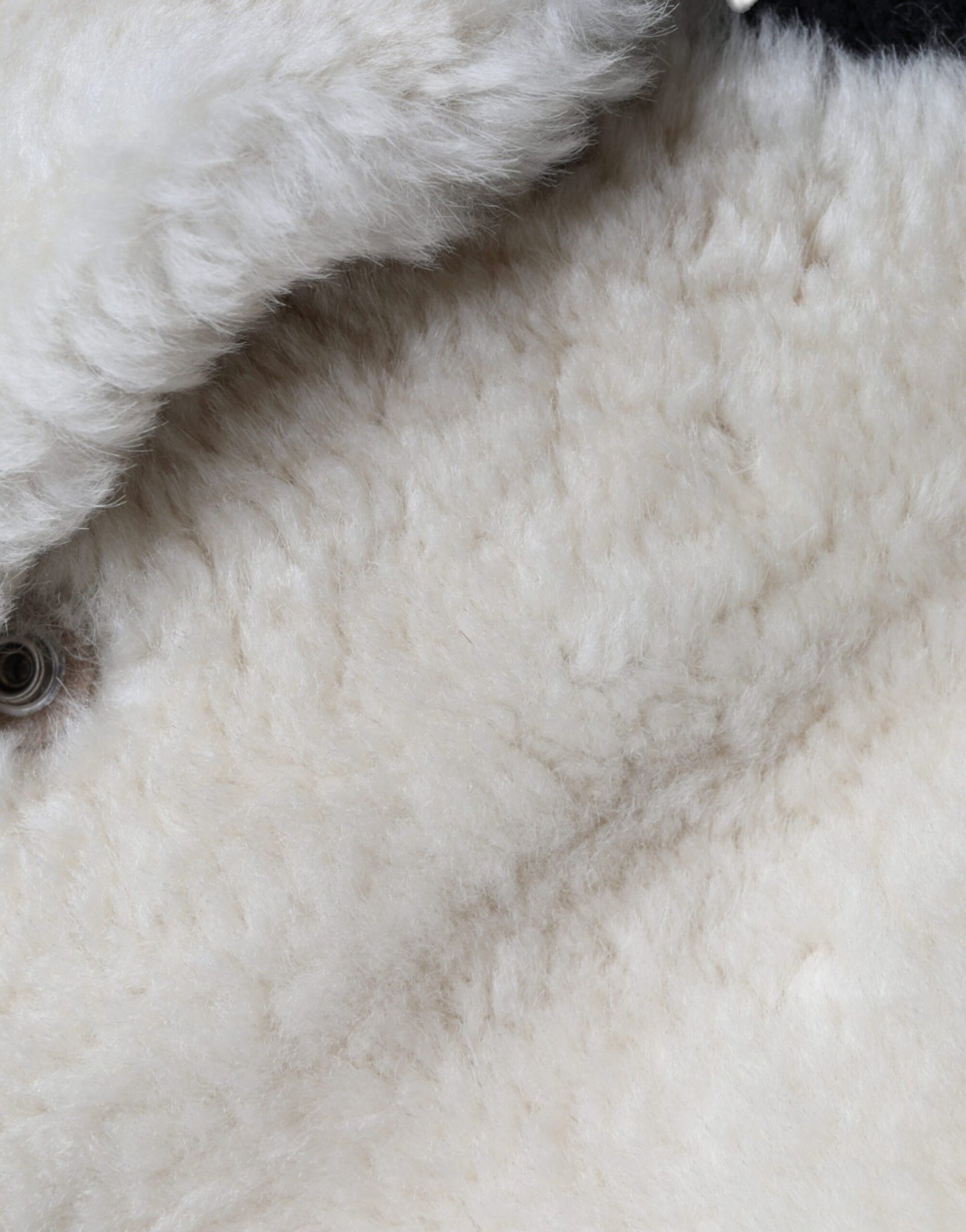 Куртка Burberry White WARRENFORD з дубленої шкіри