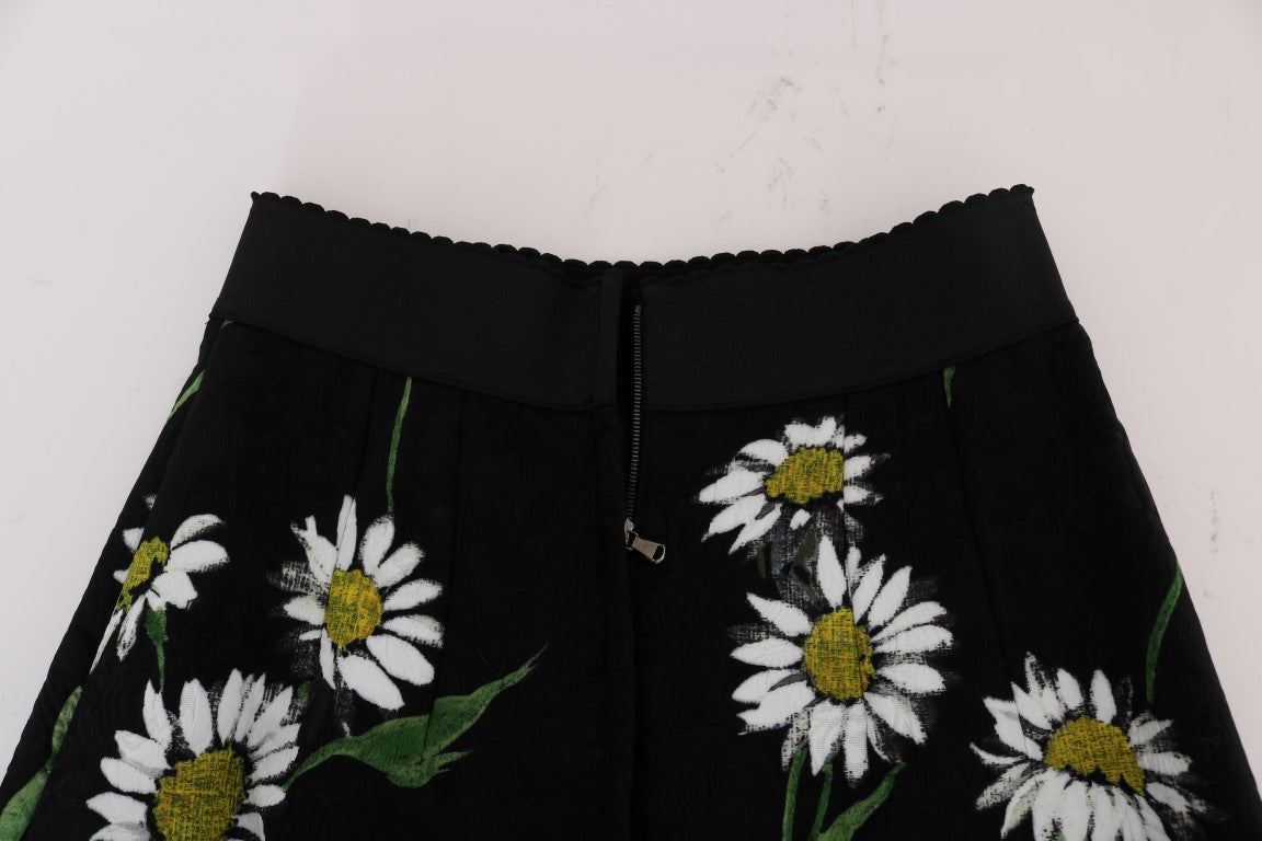 Спідниця А-силуету Dolce &amp; Gabbana з прикрасами до середини гомілки