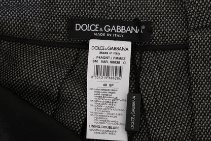 Шикарні вовняні міні-шорти з високою талією Dolce &amp; Gabbana