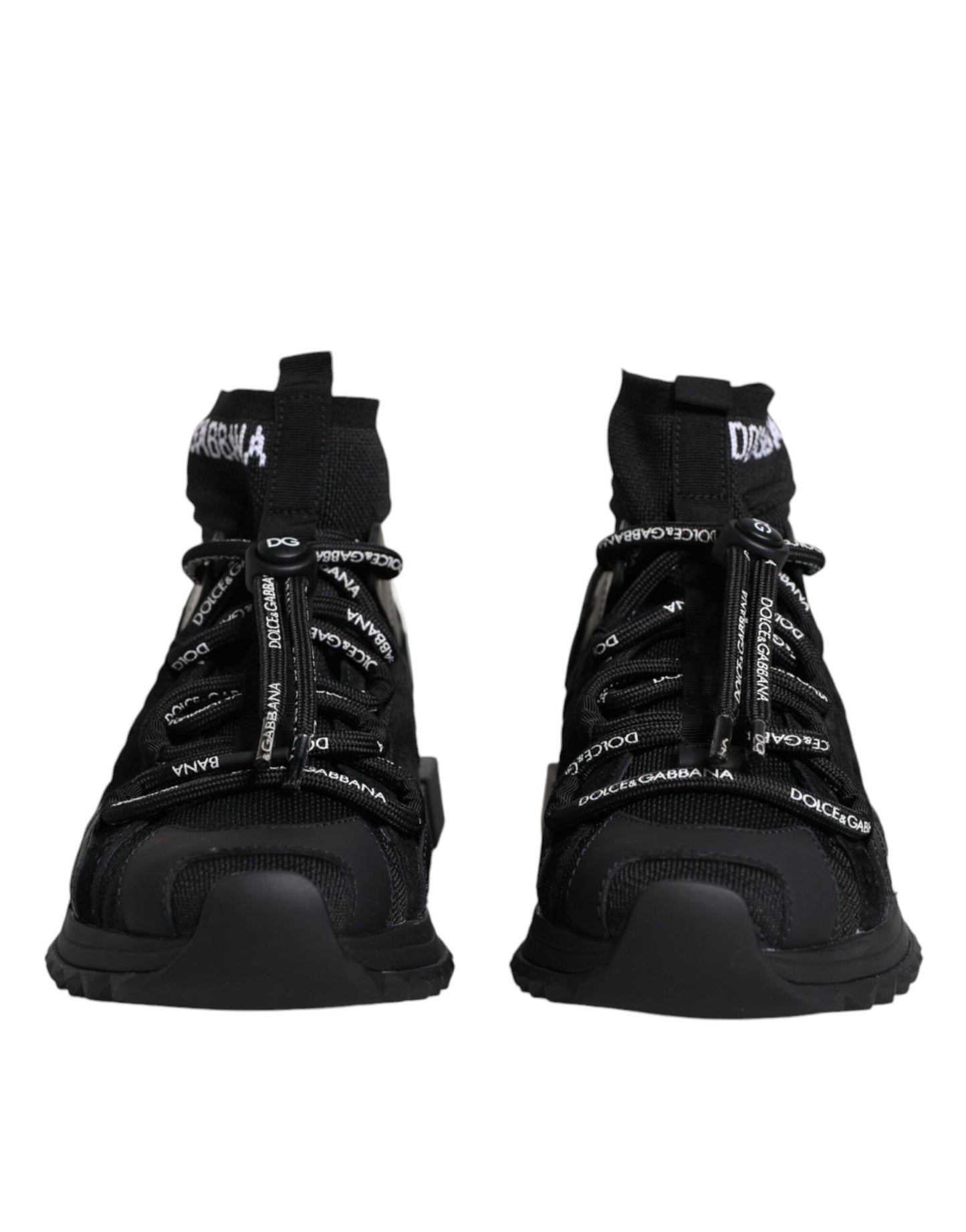 Кросівки з логотипом Dolce &amp; Gabbana Black Sorrento Socks