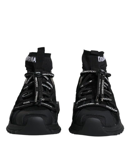 Кросівки з логотипом Dolce &amp; Gabbana Black Sorrento Socks