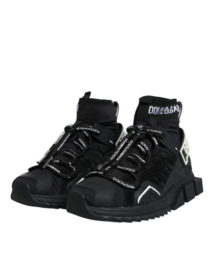 Кросівки з логотипом Dolce &amp; Gabbana Black Sorrento Socks