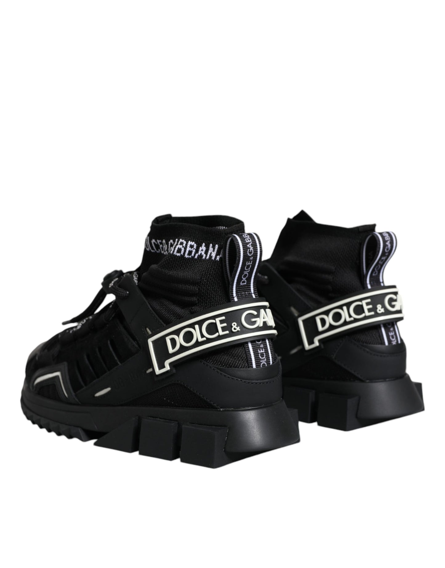 Кросівки з логотипом Dolce &amp; Gabbana Black Sorrento Socks
