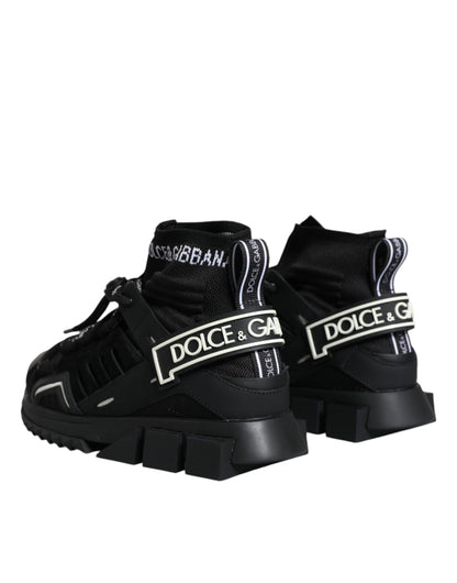 Кросівки з логотипом Dolce &amp; Gabbana Black Sorrento Socks