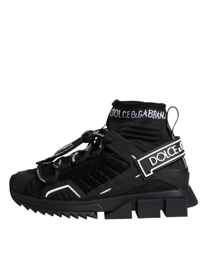 Кросівки з логотипом Dolce &amp; Gabbana Black Sorrento Socks